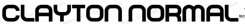 Clayton Normal字体转换